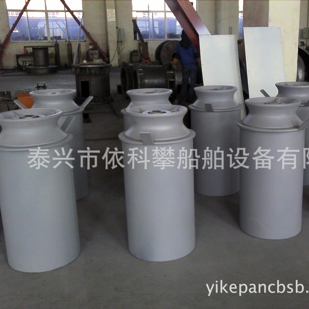 船用羊角导缆滚轮CB*436-83