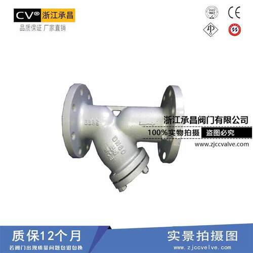 铸钢Y型过滤器L41H-16GC蒸TDHY型过滤汽过滤器杂质
