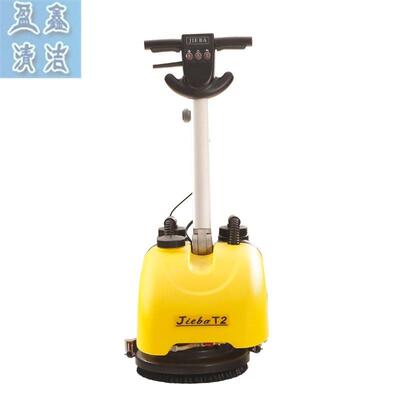洁T201小型洗地车霸K201线家用洗地刷地72543式机全自动三合一电