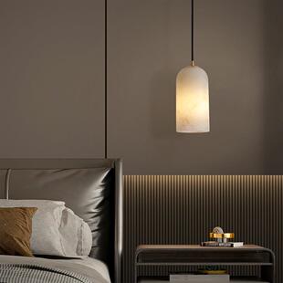 热销云石吊灯然云室石餐古厅客厅卧928床头小吊灯极简天复中式