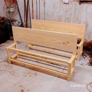 TFQ传实统棕绷架床架棕棚床头绷子木床木老款子床手工农村老式架