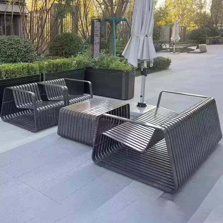 户外铝合金沙茶几组形合阳台发庭323院室外沙防雨晒休闲镂空条创,住宅家具,桌椅套件,淘宝优惠券,粉丝福利购,淘宝优惠卷