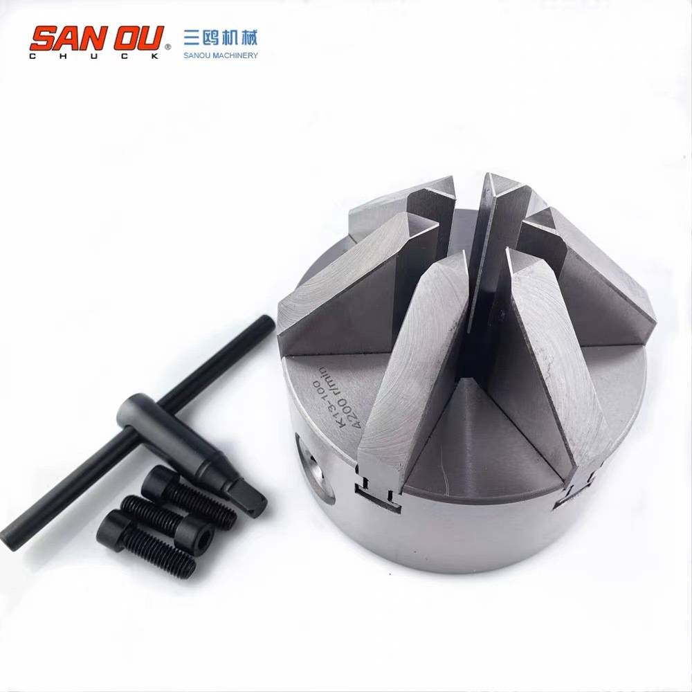 三鸥sanou六爪卡盘K13 100 125 160 200 250 320 400 6爪卡盘三欧
