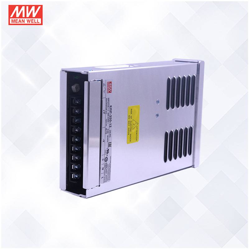 明纬开关电源户外亮化灯带防水ERP-350-12V24V36V48V350W防雨电源