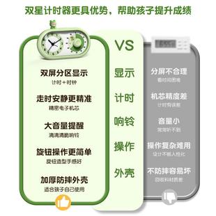 静音生计时16时器习小学自律定时器间管学理器闹钟