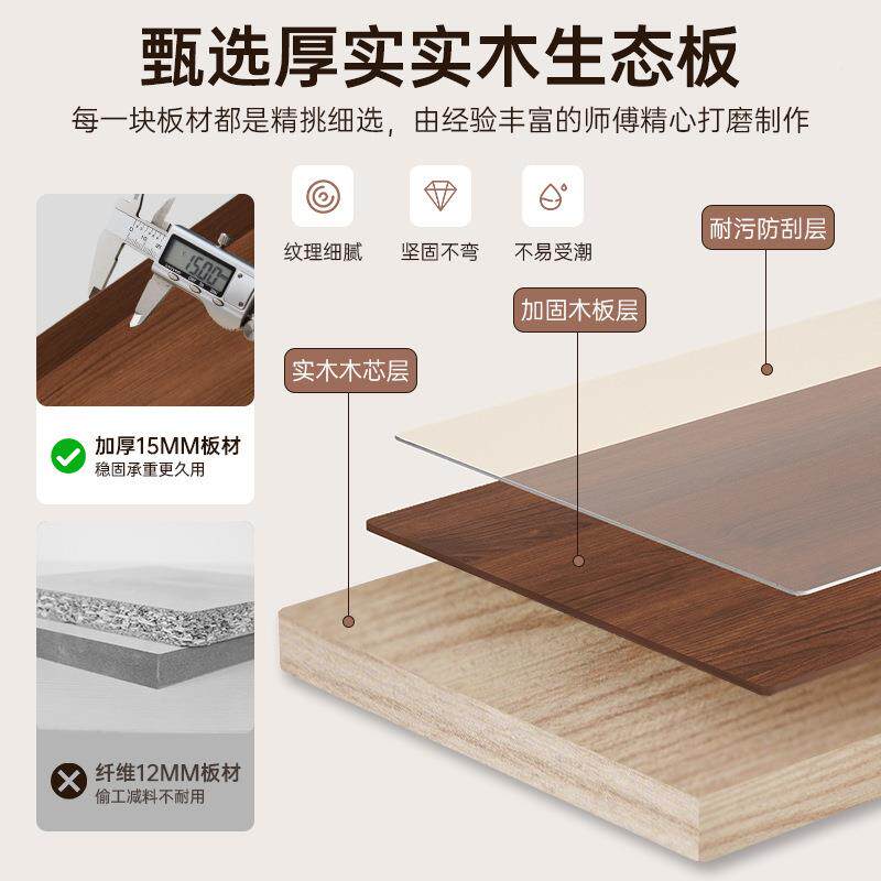 明峥家具厂奶风翻盖油梳妆台纳柜体一小型卧室转角收化妆PZI桌迷