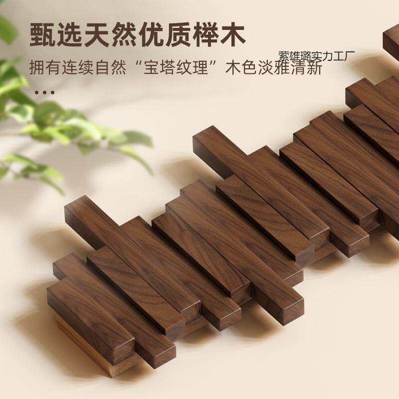钢琴键挂衣架墙上壁挂进门玄关挂钩入户门衣服木质创意门后衣帽架