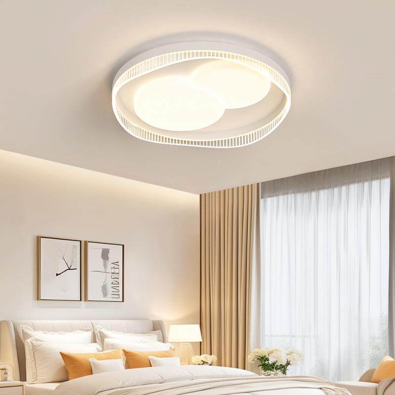 卧灯全l光谱护眼ed简约代房间吸顶现灯小爱同学智室JRT能遥控极简