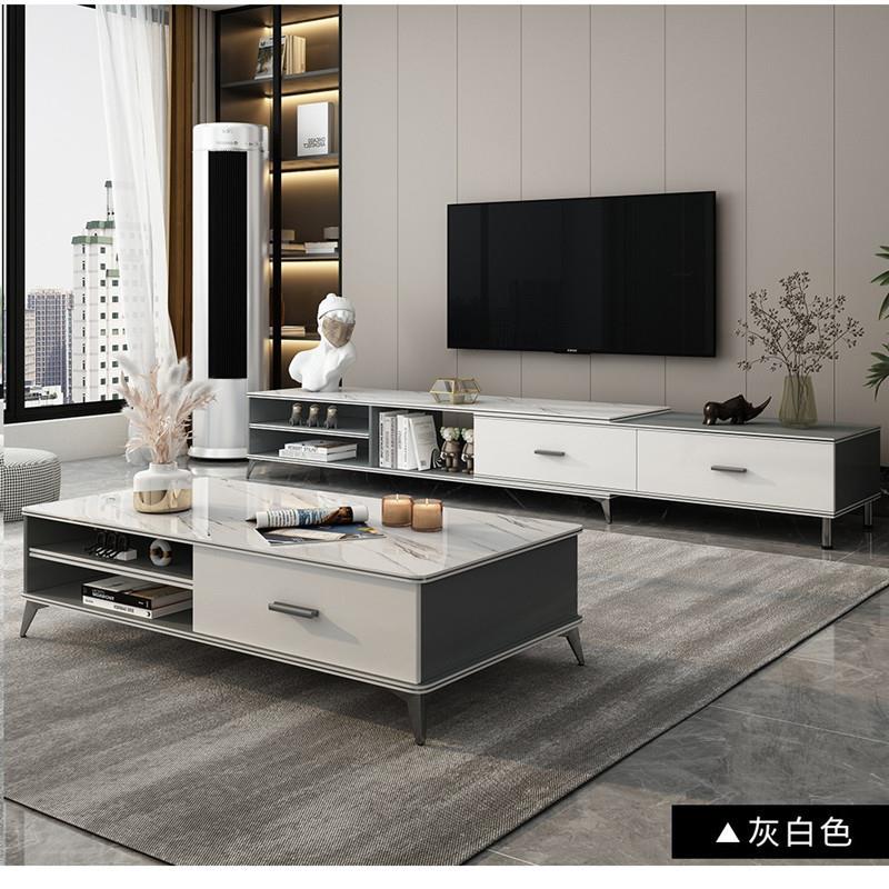 家具家电LAI视柜轻长奢现代简约中小户型用方形客厅桌子