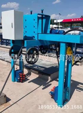 14头走5凿毛机气尖动自行毛机SY7*2D空压机带空心板凿毛凿机厂家