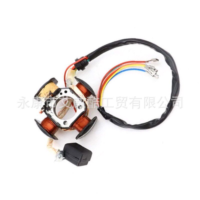 摩托车配件CG-125CC 4级发动机定子磁电机线圈点火