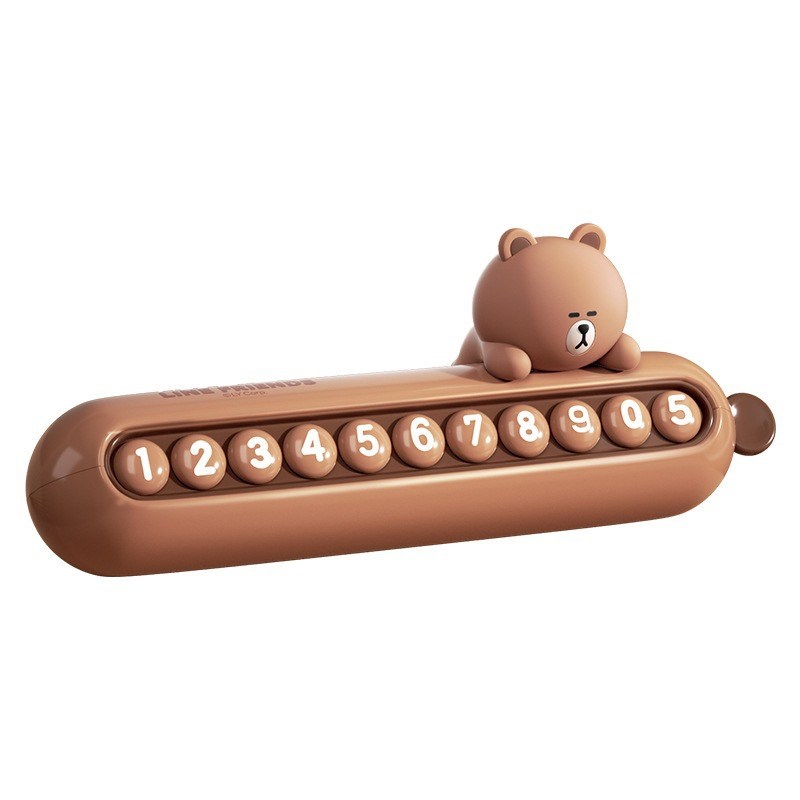 挪车电话牌临时停车牌号码牌汽车移车牌车载创意摆件挪车电话女士