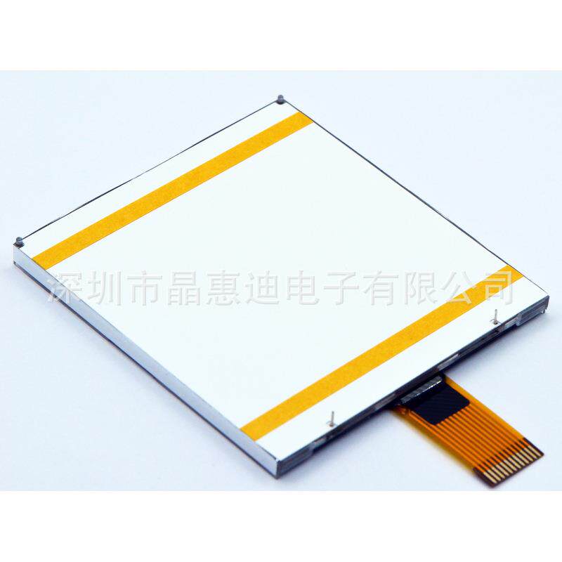 3.2寸 160160点阵 COG 正显 lcd 黄绿色液晶屏 仪器仪表显示屏