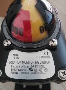 24VDC气动阀门位置指示器ITS-110磁感应式限位开关2xPS17-5DNU