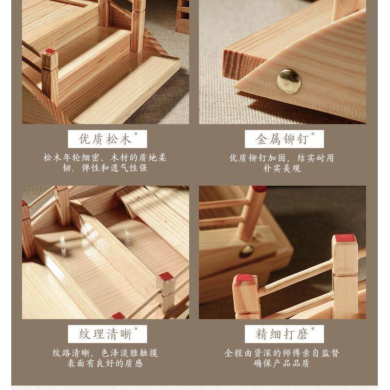 刺身船装饰品日摆料寿司木菜品点缀日式拼诚兴木船盘盘摆件道具