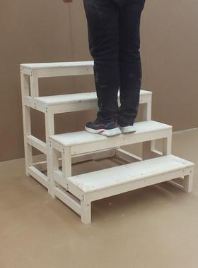 BK9梯KF758HMH6加厚实木梯子家梯子用三层五层阶凳登高梯小