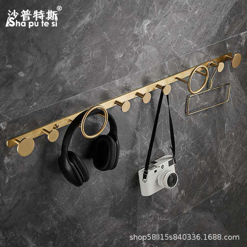 白色衣钩无痕挂MIP钩多功帽能挂架门后收纳挂衣钩架免置物架支钉