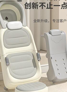 孕妇宝宝童AL101283洗头椅可折儿叠人洗其头发躺椅洗头床成家用大