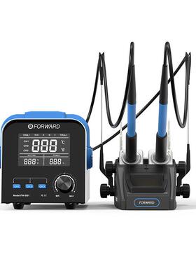 双工位数烙显恒温焊台铁焊精NYK准恒双手柄维修温数显带记忆台