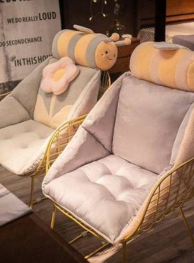 坐垫公室久坐护腰垫一座体椅子垫椅屁股垫子学靠办生椅HZI垫靠背