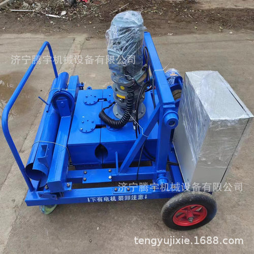 橡胶管穿管机厂自动加紧自动传动穿管机 80型90型120型穿管机四驱