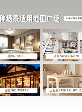 分体刷卡锁酒店IC卡感应电子锁寓木门公宾馆房卡BYV工客厂直磁销