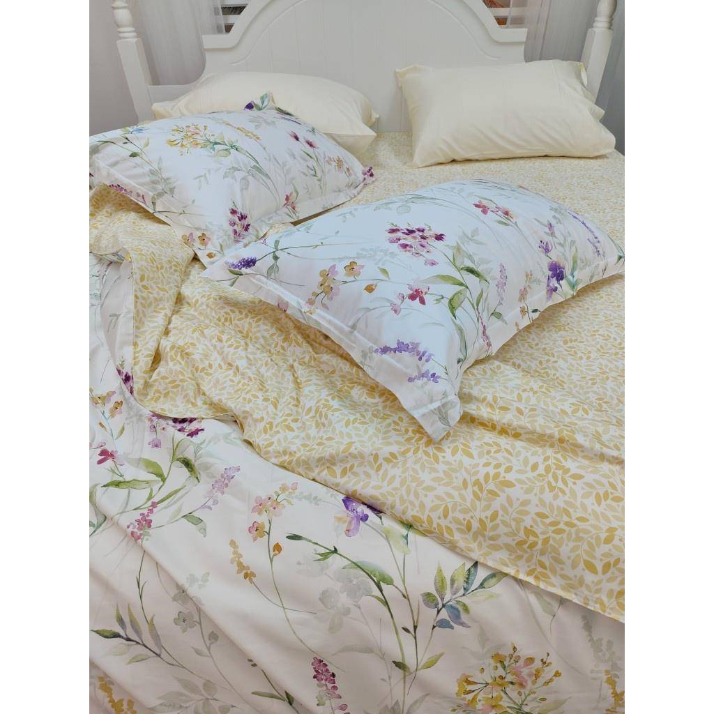 F7679899R大I0T绵软套丝滑四季出加拿床品QE100支竹纤维埃及棉被