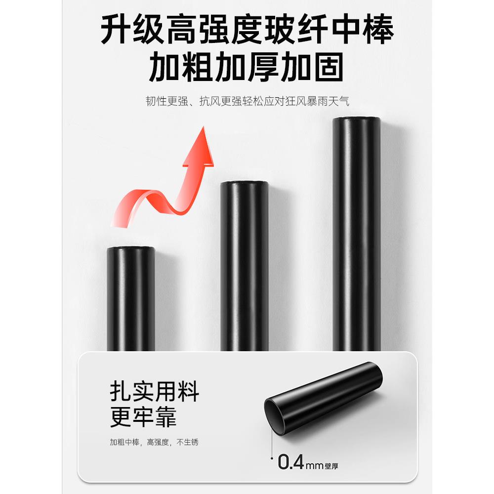 雨伞防晒VFN超大双长层加黑胶防风自动伞柄加固大商务迎宾男士伞