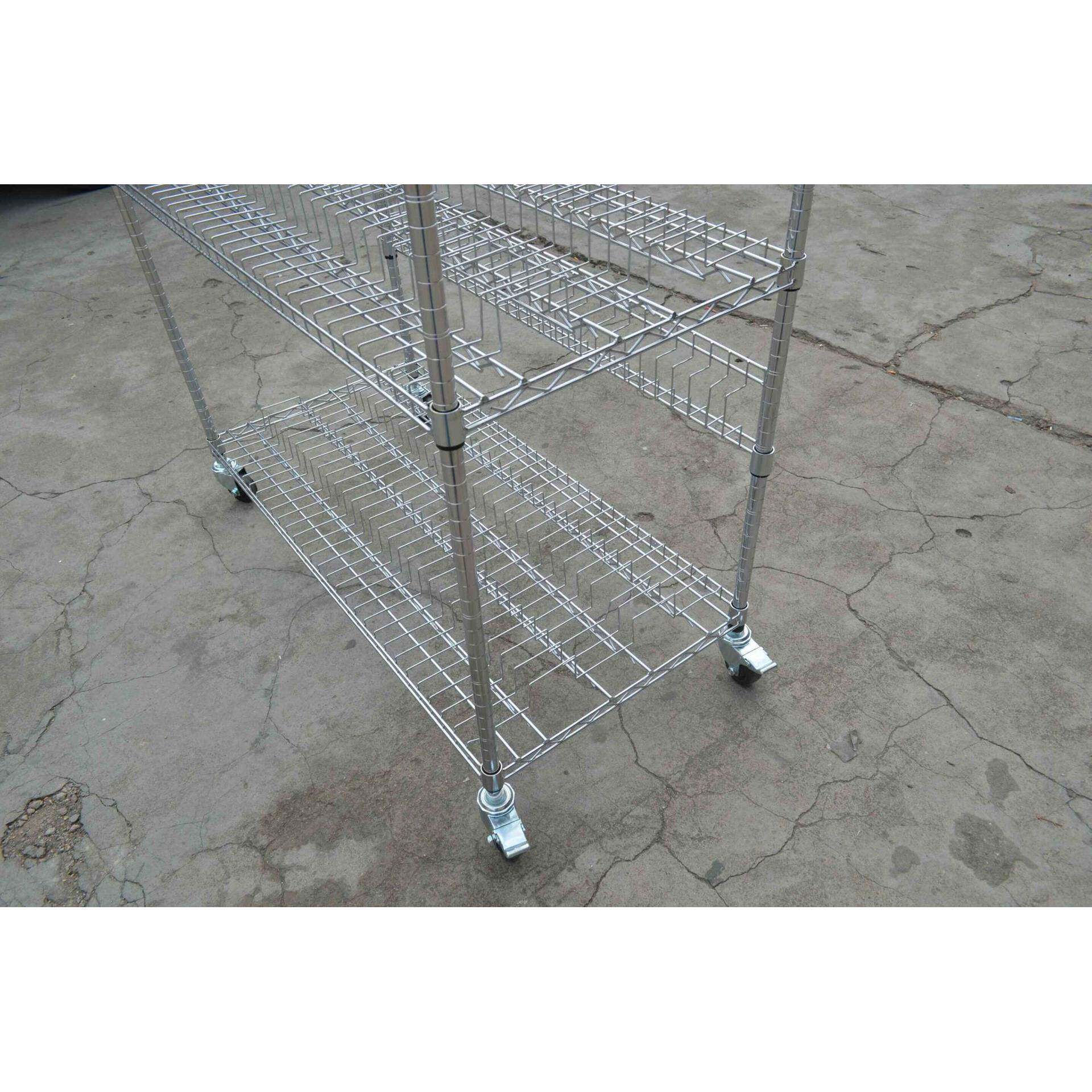 PCB储钢车网存周转车smt货架77SMT钢钢网网架直销