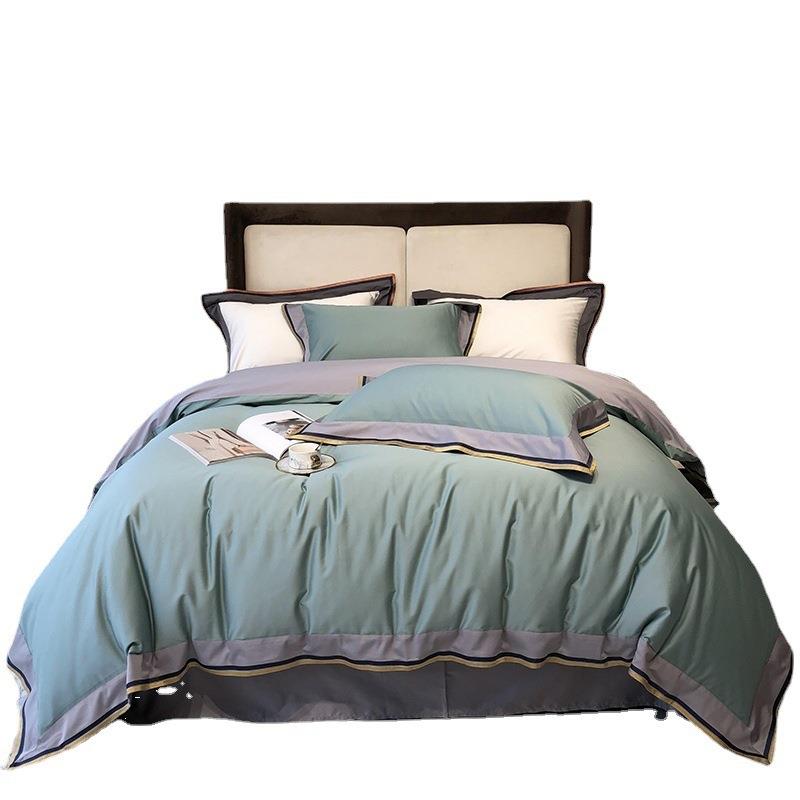 黎欧式母婴A类140支长绒四套刺绣花纯棉全TGH-140棉10棉0床单款床