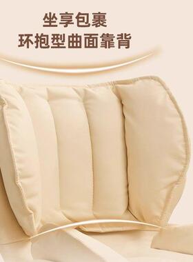 轻奢电脑椅子舒BAR服家久坐用办公座化椅女卧生室妆椅书桌椅靠背