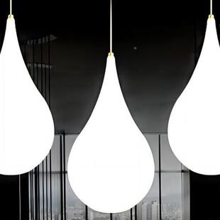 ELD发光吊滴灯七彩遥控酒吧灯餐厅916客厅卧室创意水简约情调 包邮