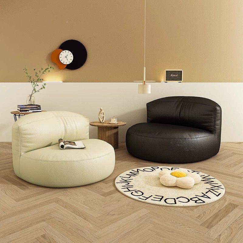 半月懒人沙发单户人小户型出租屋发阳沙台LSG卧小型豆袋室可躺可