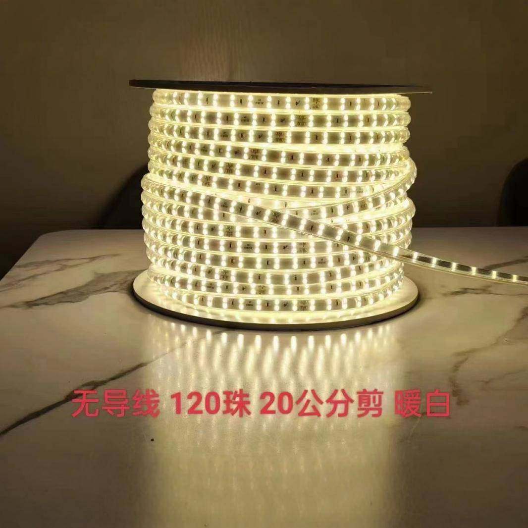 led灯2带4v6v照2320v卷100米戶外防水工程工地下室隧PTX道养殖明