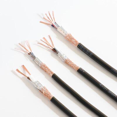 /RVVP屏蔽线2/3/4/6/7芯国标护套线050NBF.50.7/1.平方信号控制线