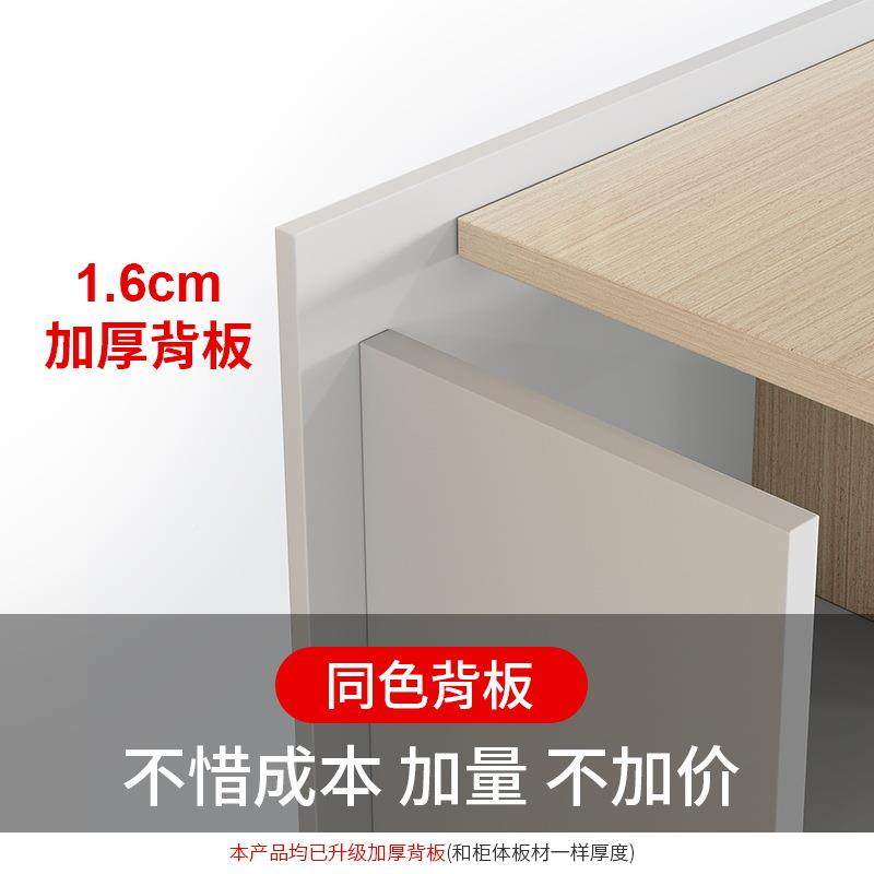 文件柜木质简约资现代档玻案柜柜料储物IXB柜书柜璃带锁办公室柜