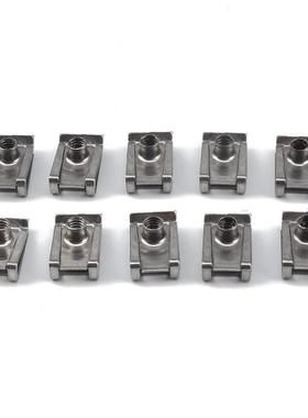 热自销80PCS盒装螺-M4夹片螺无品牌/母卡片母牌专用夹片攻卡式车