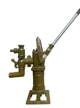 老式铸铁摇水OOL水井压机手抽机手压泵压井头压水井水水泵家用抽