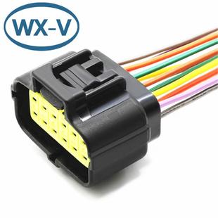 2线无品牌 21防水174661 束1DJ17126 1Y1 2接插件7466 1.8 174661