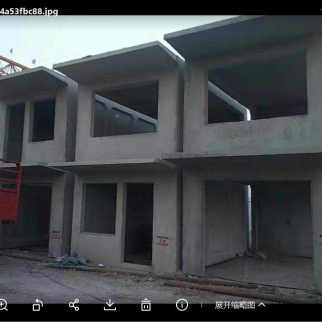 用预制水泥活板工房可二次利施快钢筋混凝土一体房拼接CKI式水泥