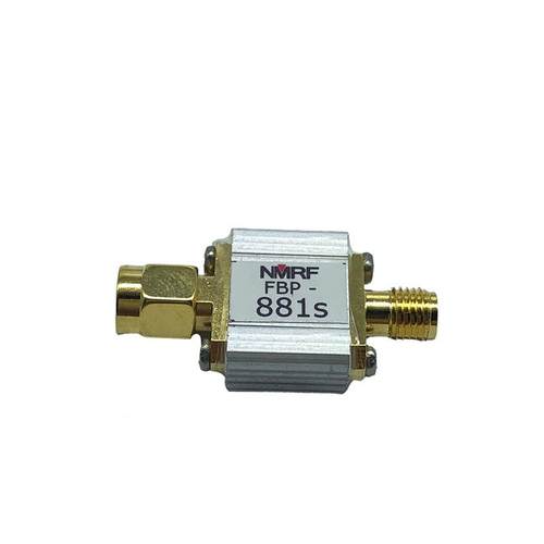 881(868-85)MHzSGM90通0专99用SA9W带滤波器，27MHz带宽，SMA接口