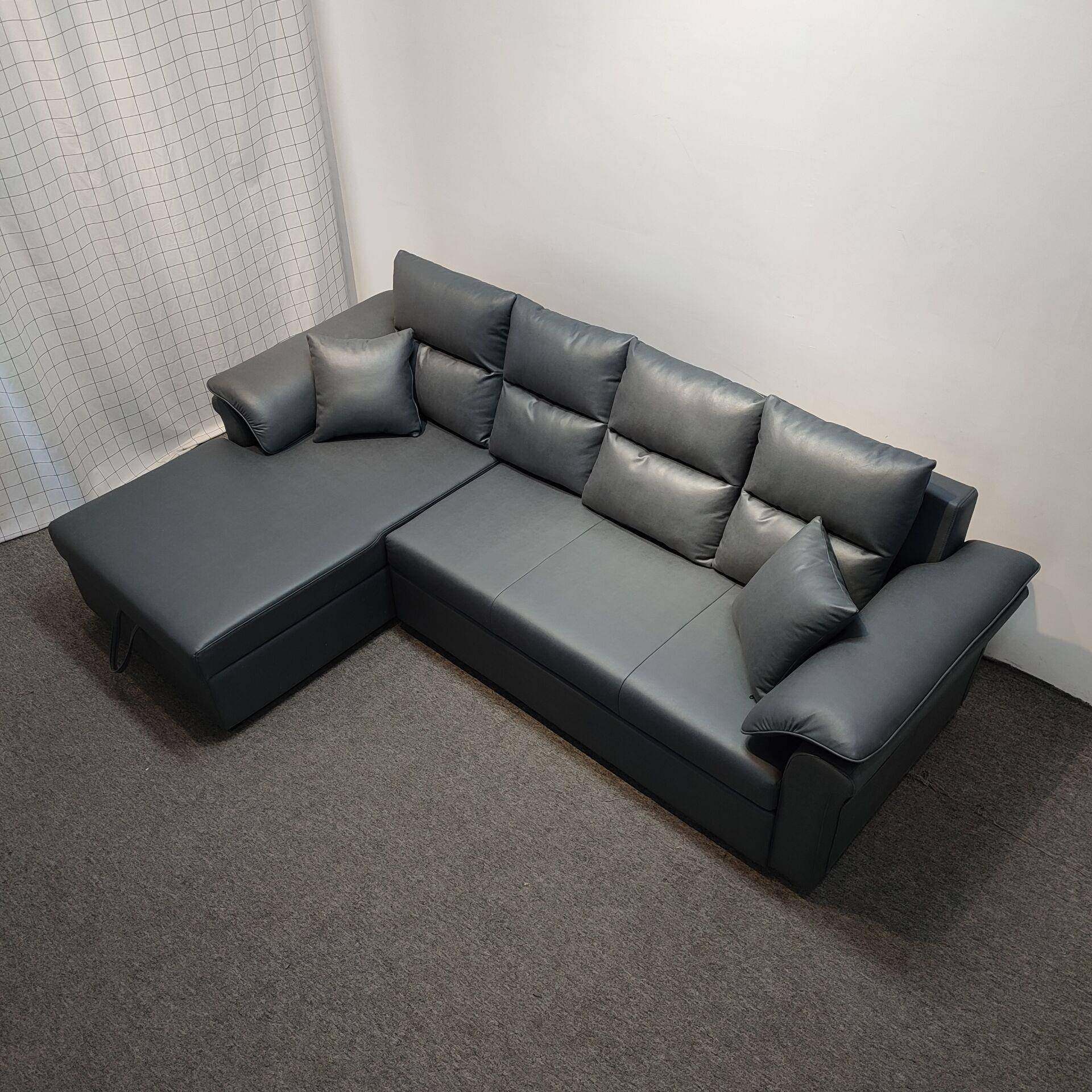 功能科技布沙发床两大户型贵妃带转角组合BK016储物折叠沙多用发,住宅家具,沙发床,淘宝优惠券,粉丝福利购,淘宝优惠卷