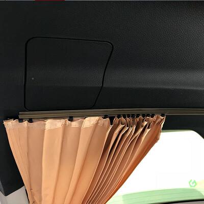 汽大通G上10专用铝金合轨道车用车载百叶车724窗帘隔热遮汽阳帘