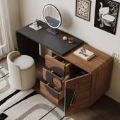 2025款 梳妆台斗柜新一体室化桌卧现代简约实木中132古风妆转角小