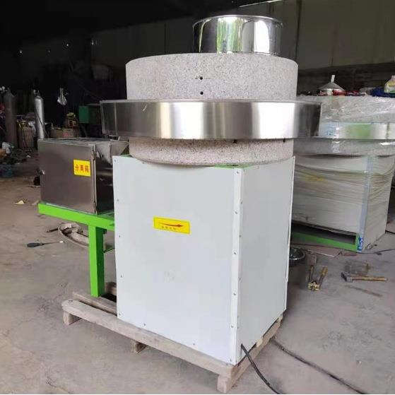 康宏152电动杂粮面磨机器石小麦面石磨机器青稞磨面白面石磨机