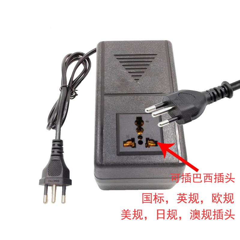 22200W300W0器V转10V巴西规电压转换器西巴插头电源变压巴西规降1