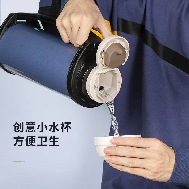 万象保温壶大容量316不锈钢保温水壶家用车载户外旅行可携式暖水