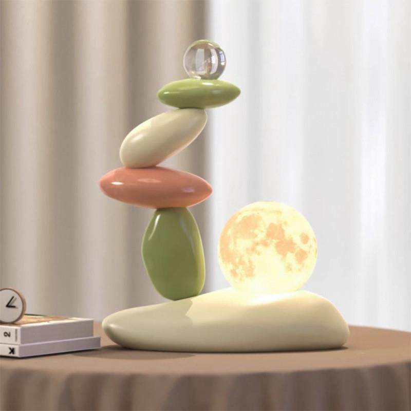 现代简约轻酒奢风石来运转围SWttHTB7灯小夜氛灯水晶球客厅办柜公,家居饰品,落地摆件,淘宝优惠券,粉丝福利购,淘宝优惠卷