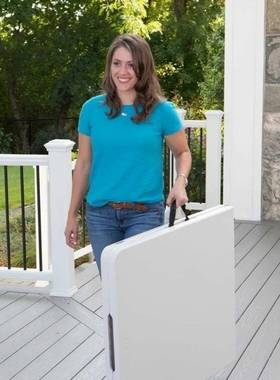 户外折方GEJ叠桌子摆摊专用用吹塑料夜易市吃饭长形家条车载简餐