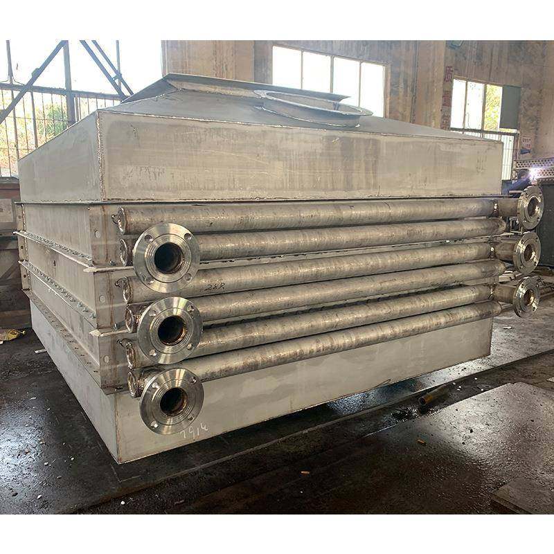 大诚翅备片管换热器业钢蒸气加热散工热CZB器烘干设用不锈烟气换